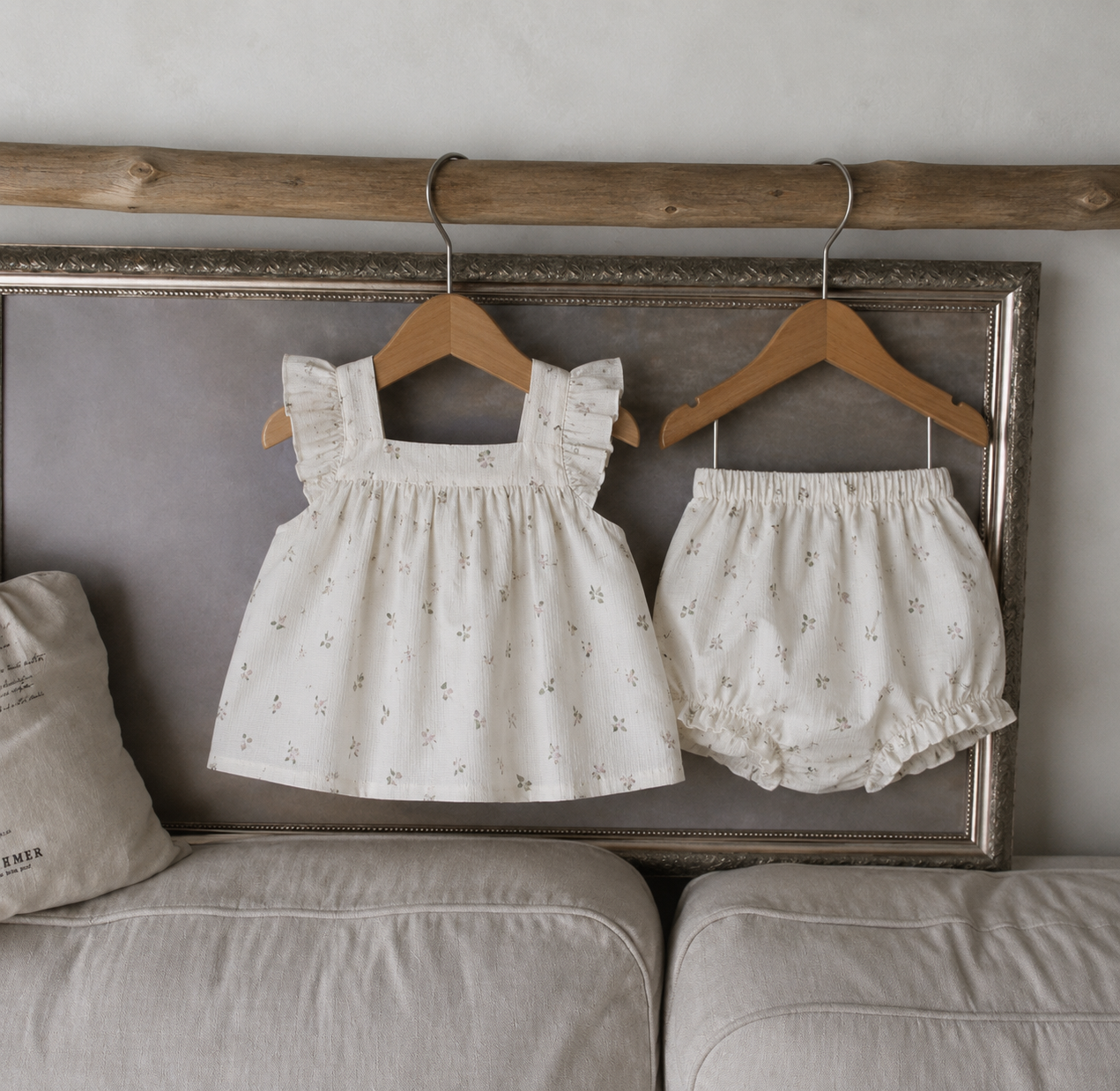 The Colette Muslin Tank and Bloomer Set