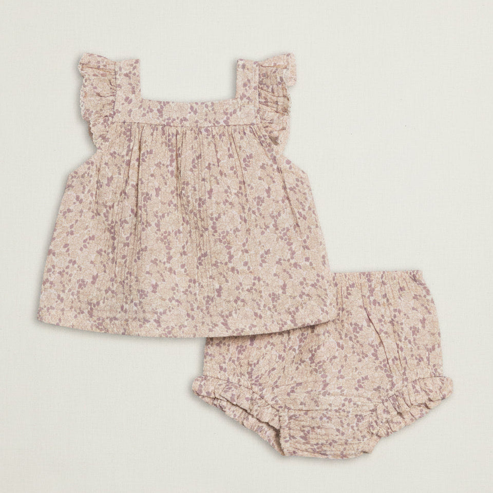The Colette Muslin Tank and Bloomer Set