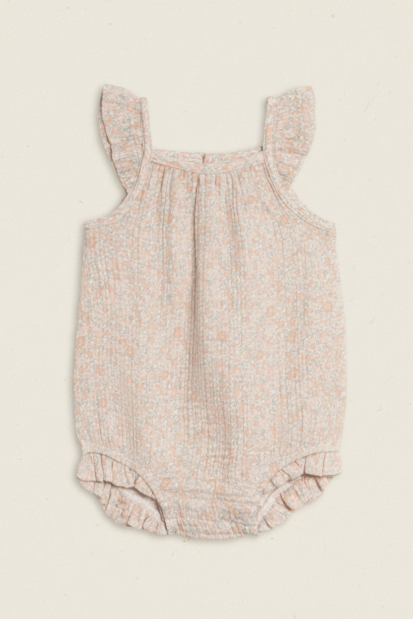 Sandra Muslin Tank Bubble Romper